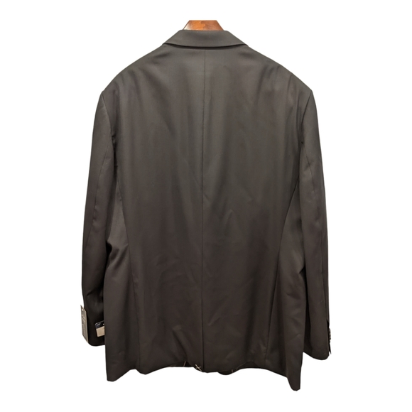 Brand New Daniel Hechter Paris Black 100% Wool Blazer Jacket Size 50 XL - Picture 2 of 11